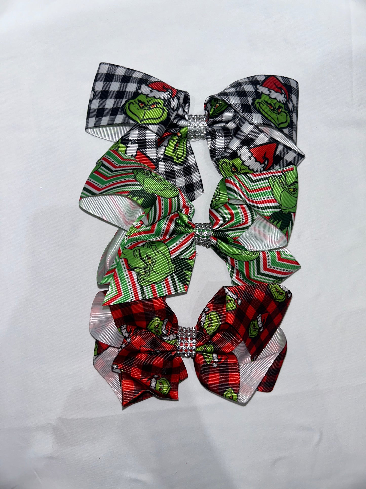 Grinch Holiday Bow