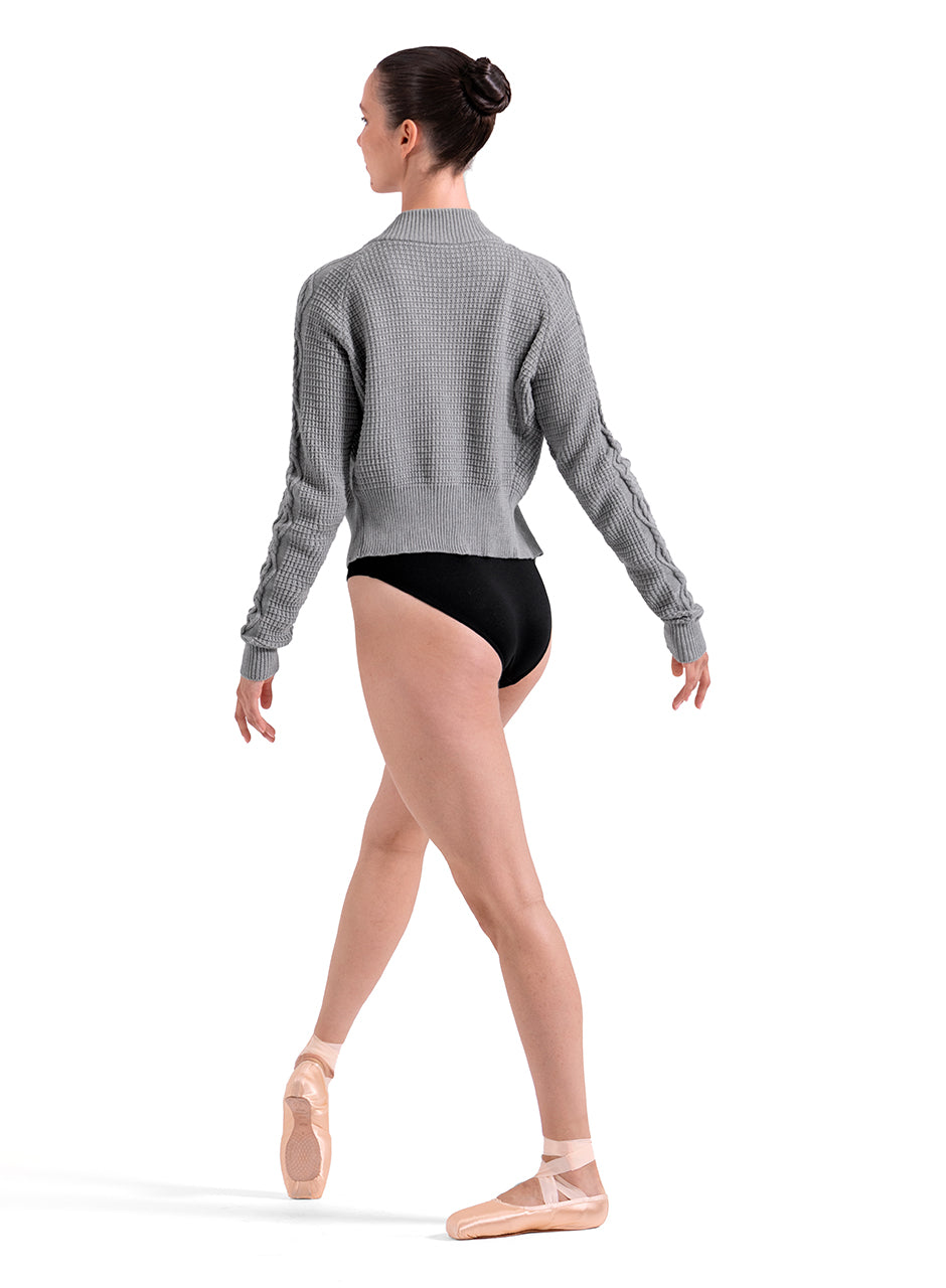 Bloch Zipper Cable Knitted Jacket