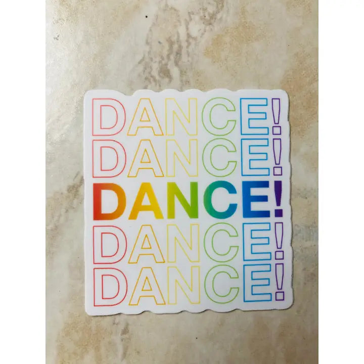 Assorted Dance Stickers $5.00