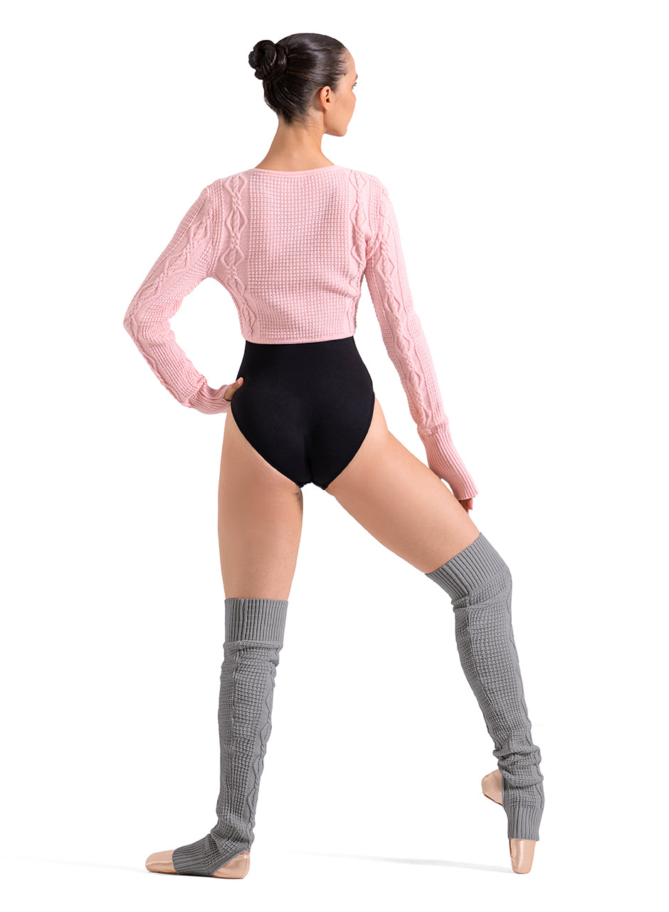 Bloch Knit Cable Leg Warmers