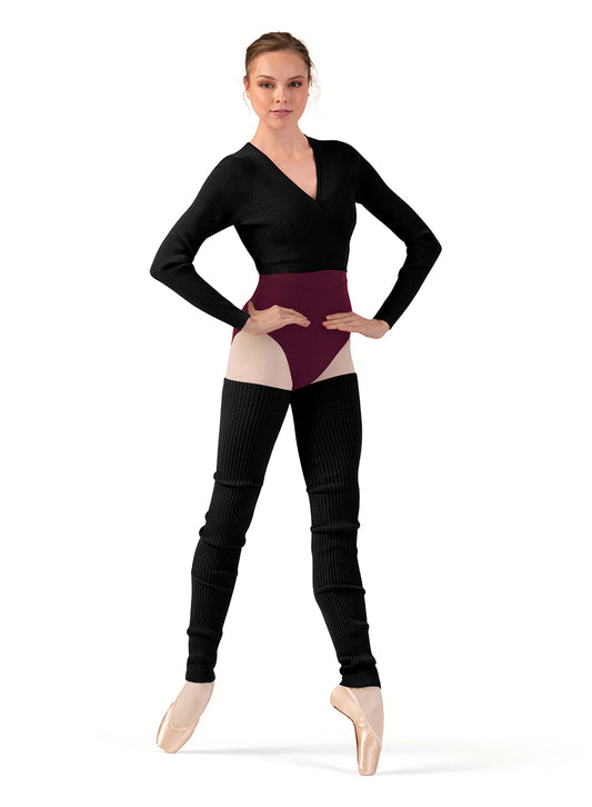 Ladies Knit Wrap Sweater