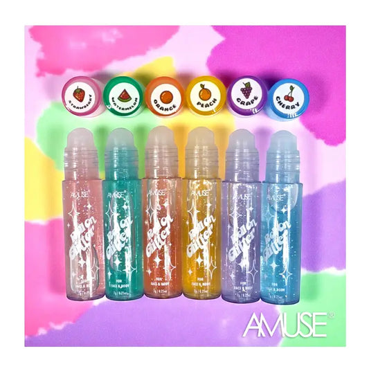Amuse Roll On Glitter for Face & Body