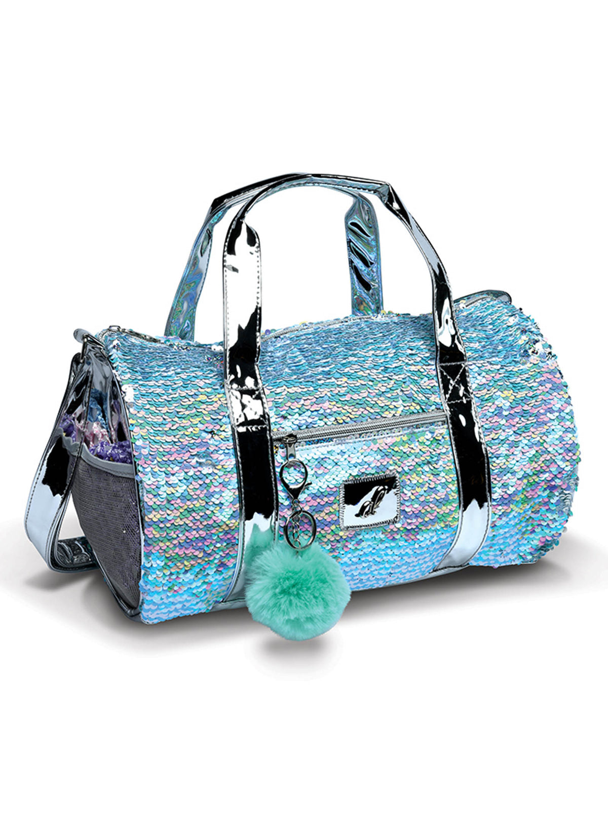 Iridescent Green Dance Roll Bag