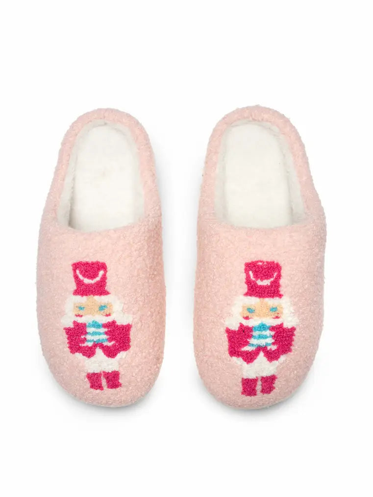 Pink Nutcracker Slippers