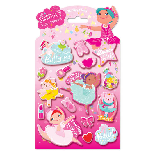 Pop Puffy Stickers Dance Magic