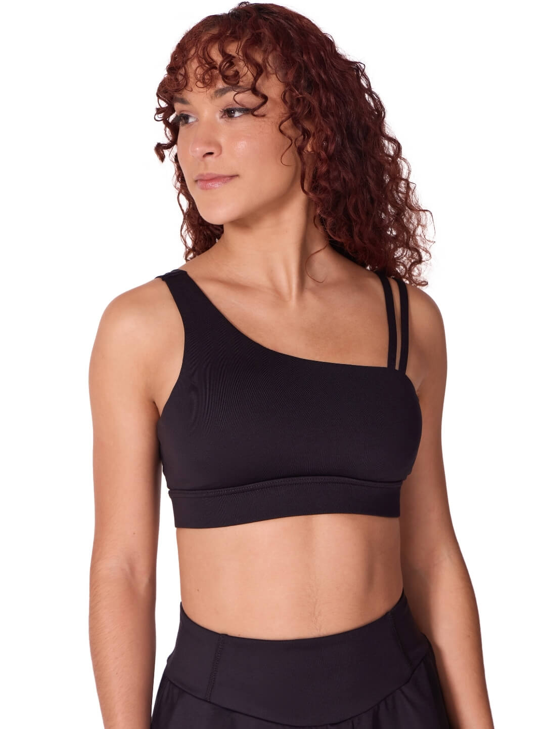 Asymmetric Double Strap Bra