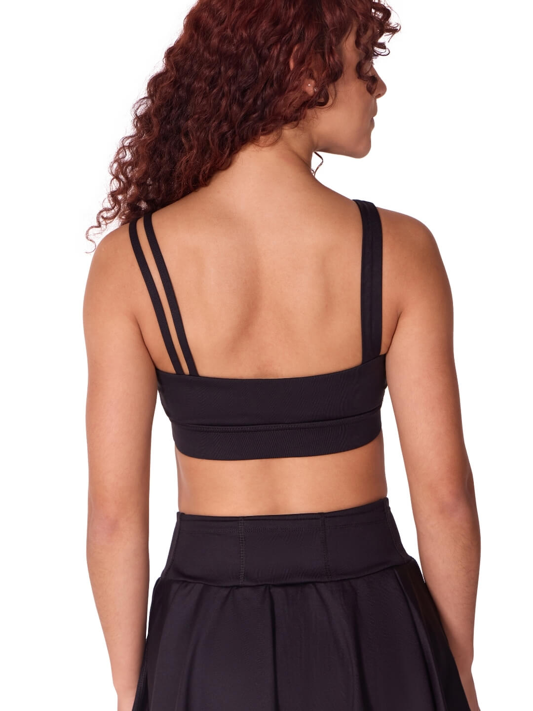Asymmetric Double Strap Bra