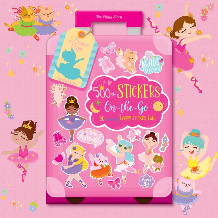 Go Easy Sticker 500+ Stickers On-The-Go Dance Magic – Ballera Dance