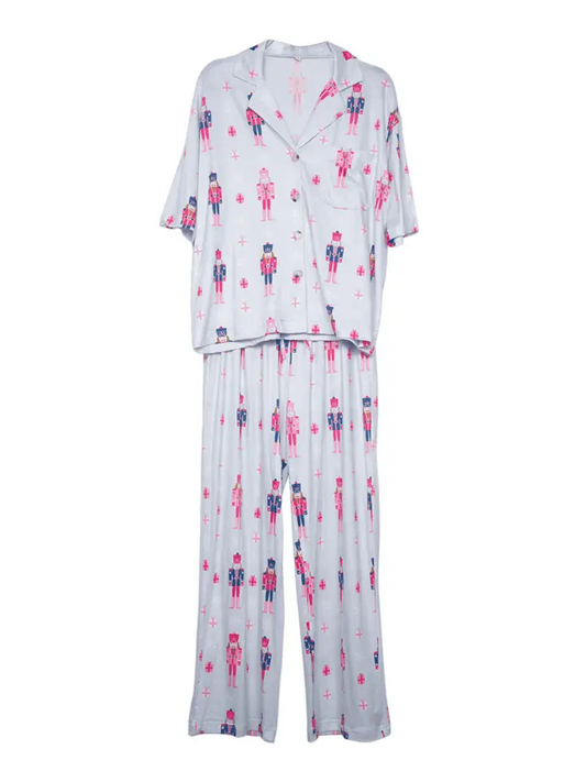 Adult Nutcracker Pajama Set