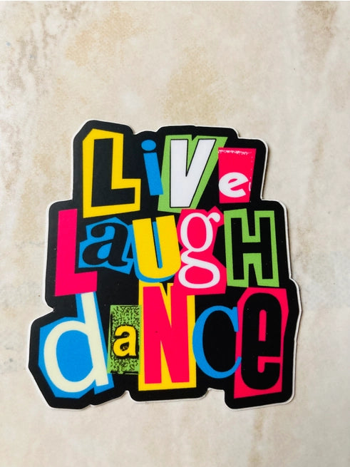 Assorted Dance Stickers $5.00