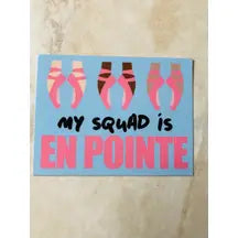 Assorted Dance Stickers $5.00